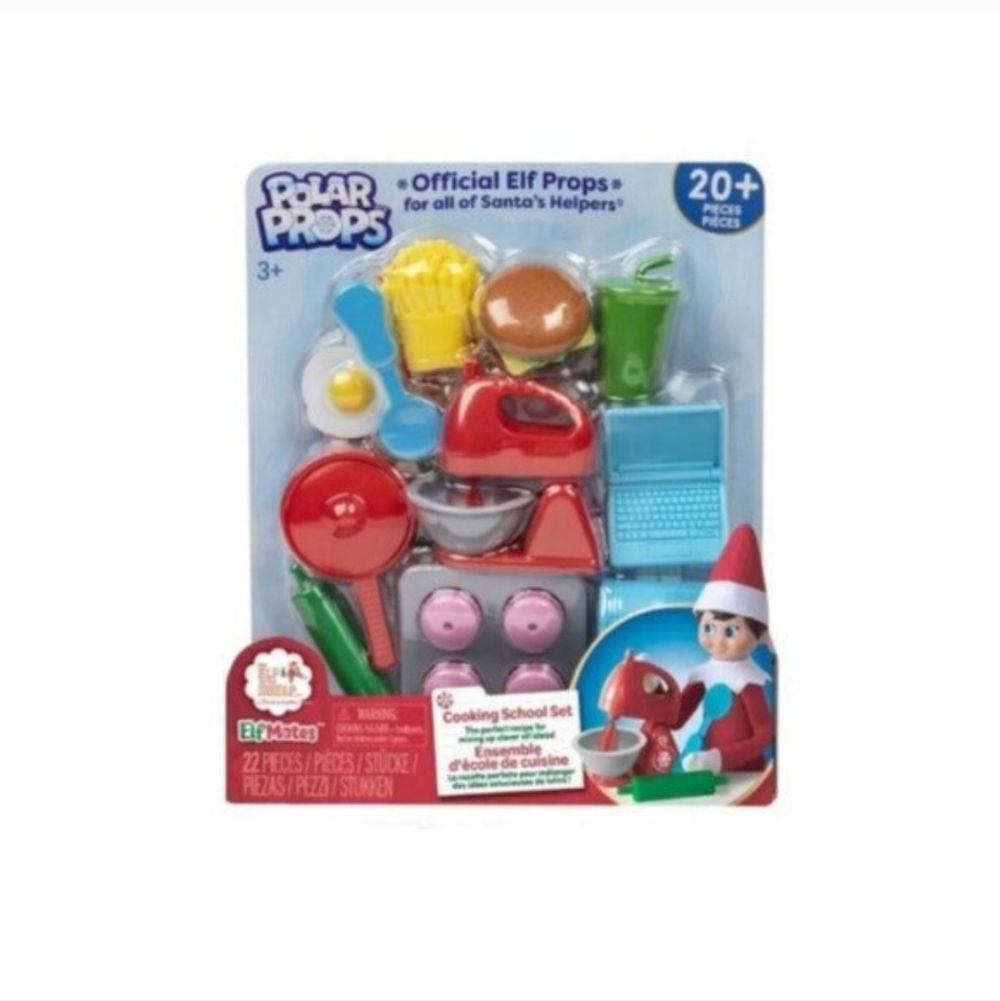 NEW The Elf on the Shelf or Elf Mates Polar Props Cooking School